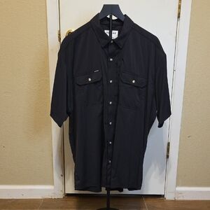 Poncho The Original Short Sleeve Shirt XL Black